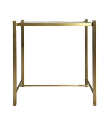 Artisan Metal Transitional Design Occasional Table