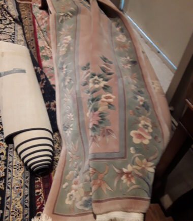 Chinese Rose Colour Carpet