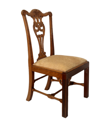 Chippendale Carved Mahogany Dining Chairs 6