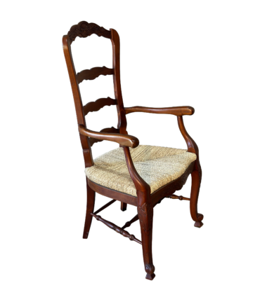 French Provincial Ladder Back Armchair 2