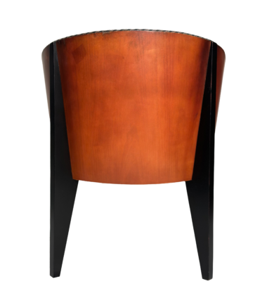 Grey Corduroy Art Deco Chair 3