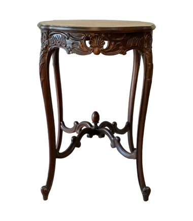 Louis Xv–style Inlaid Accent Table 4