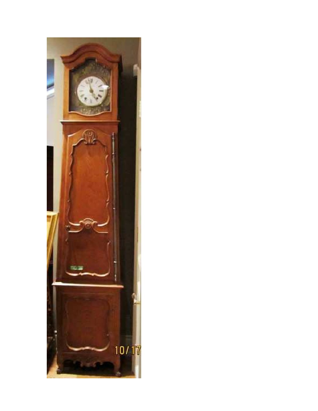 Tall Light Wood Grandfather Clock Alexander's Fine Furniture Galleries