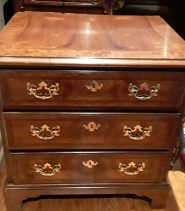 Walnut Miniature Chest